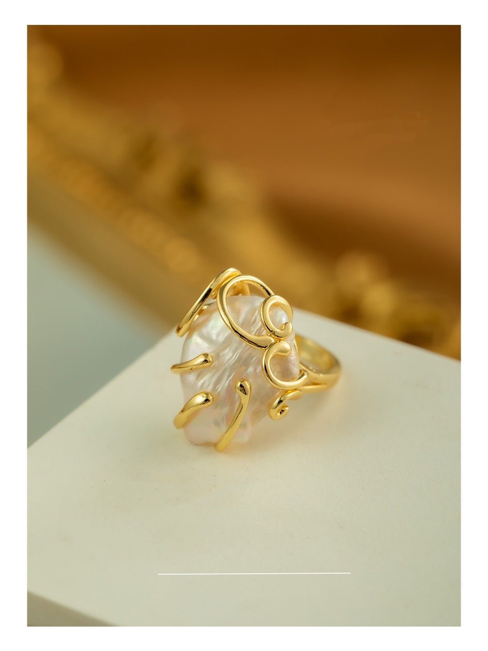 Baroque Embrace Ring - NaNaMaLa Boutique