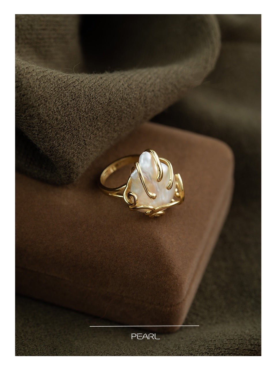 Baroque Embrace Ring - NaNaMaLa Boutique