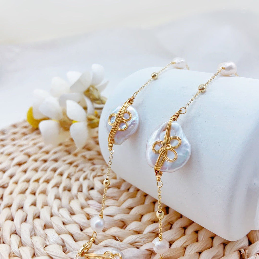 Baroque Pearl Necklace - NaNaMaLa Boutique