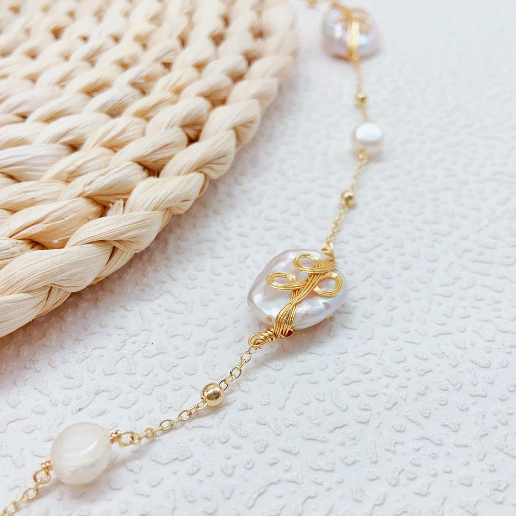 Baroque Pearl Necklace - NaNaMaLa Boutique