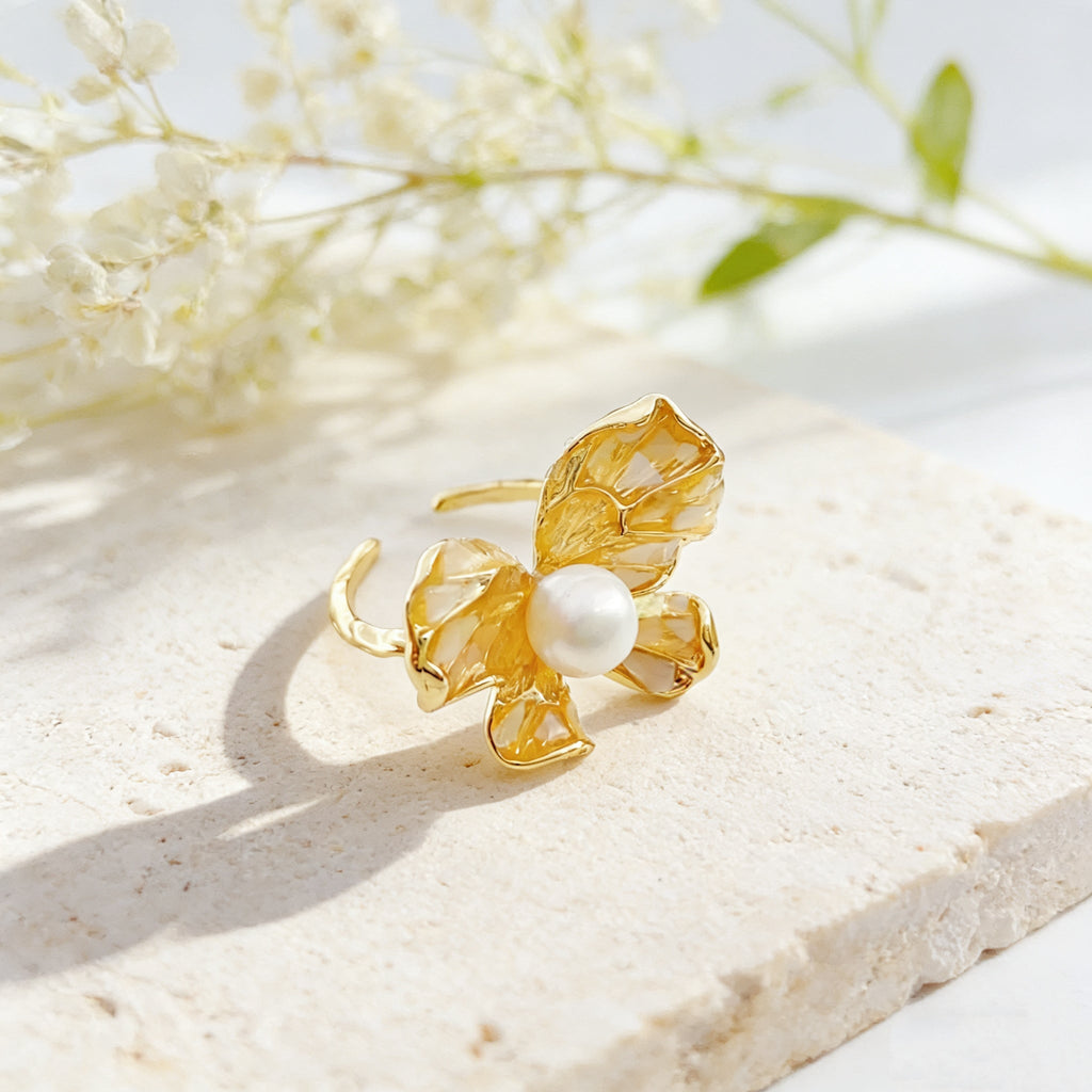 Dawn Glow Butterfly Flame Ring - NaNaMaLa Boutique