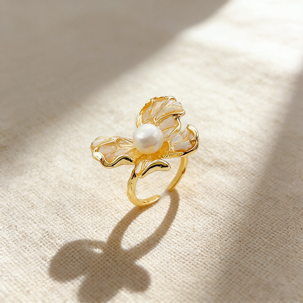 Dawn Glow Butterfly Flame Ring - NaNaMaLa Boutique