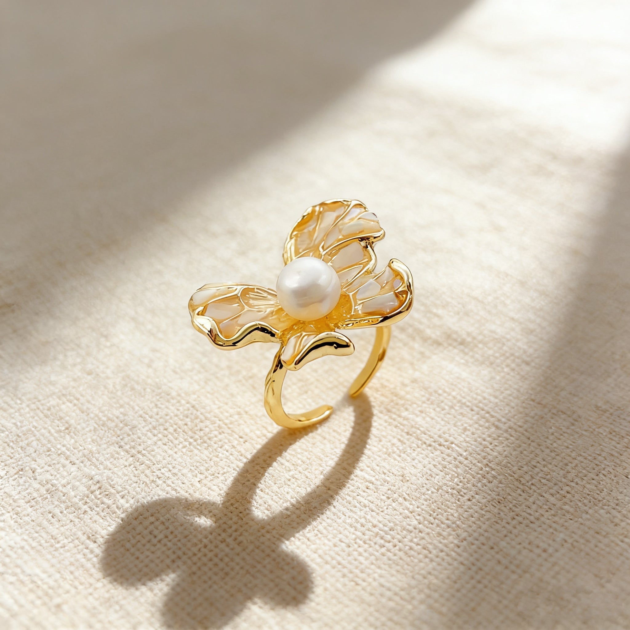 Dawn Glow Butterfly Flame Ring - NaNaMaLa Boutique