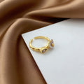 Golden Time Pearl Ring - NaNaMaLa Boutique