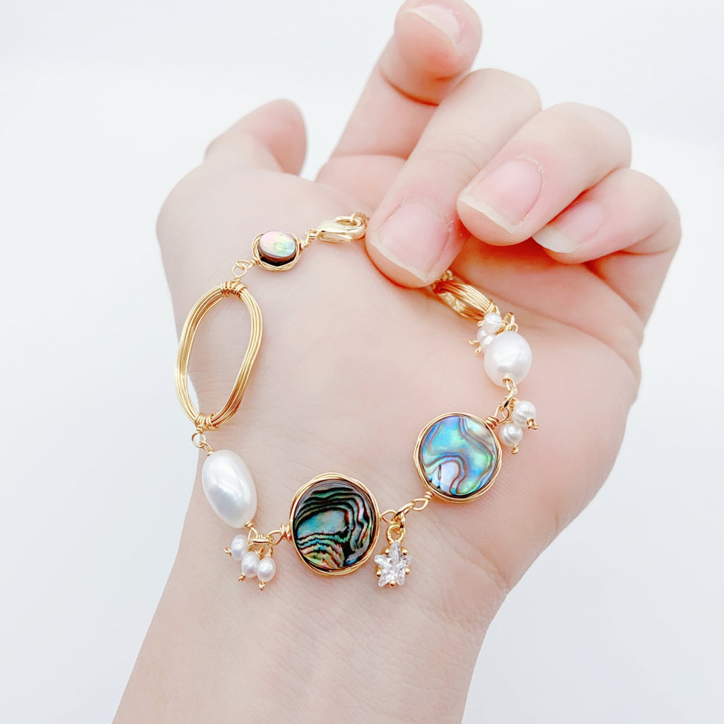 Handcrafted Enchanted Fairy Dream Pearl Bracelet - NaNaMaLa Boutique