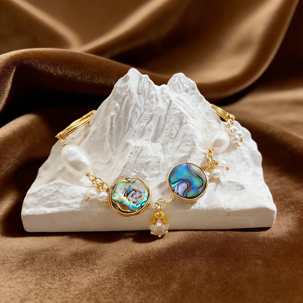 Handcrafted Enchanted Fairy Dream Pearl Bracelet - NaNaMaLa Boutique
