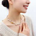 Handcrafted Woven Time Pearl Necklaces - NaNaMaLa Boutique