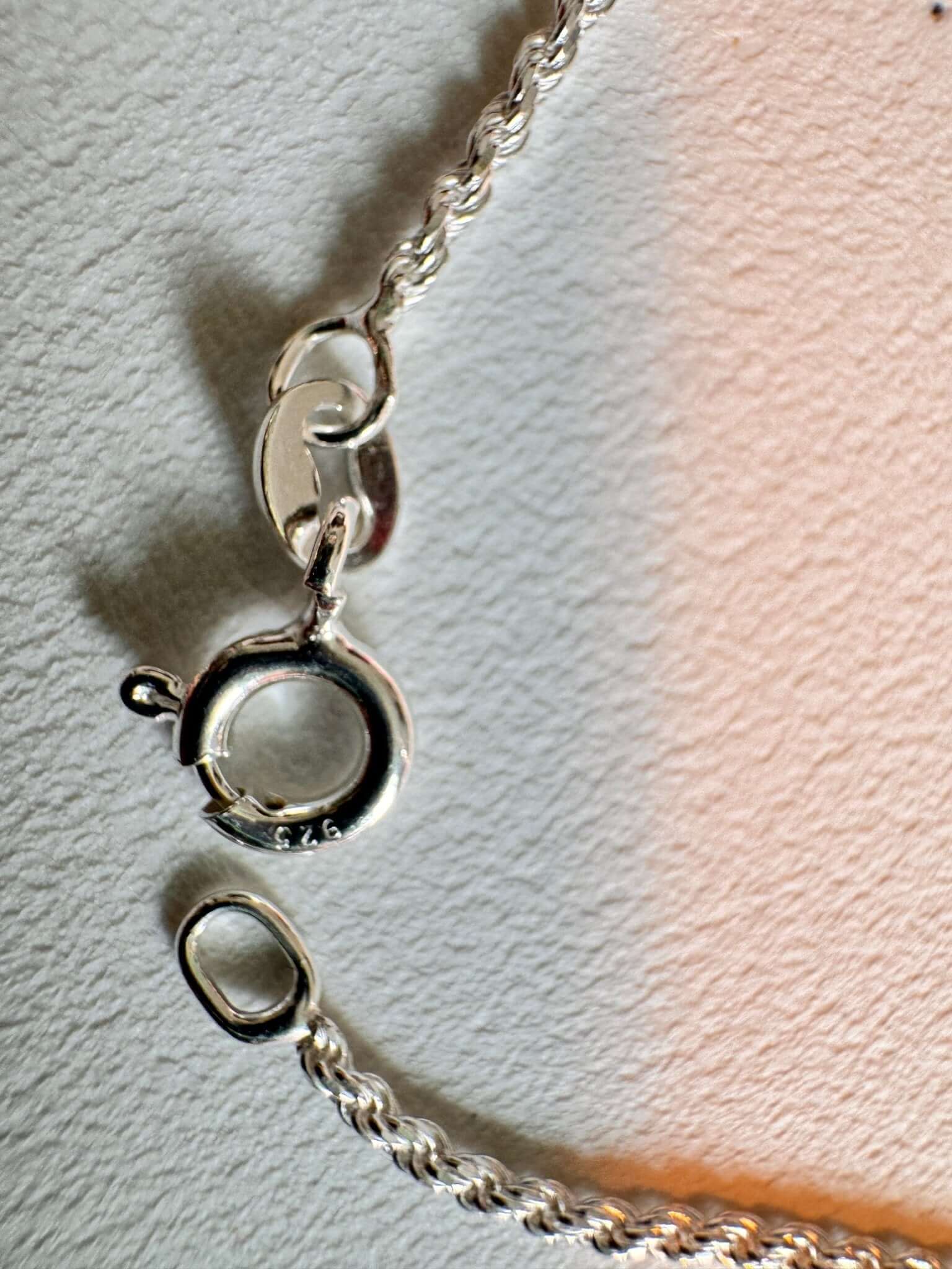 Italy Made Man's Silver Chain — 925 Sterling Silver Rope Chain - NaNaMaLa Boutique