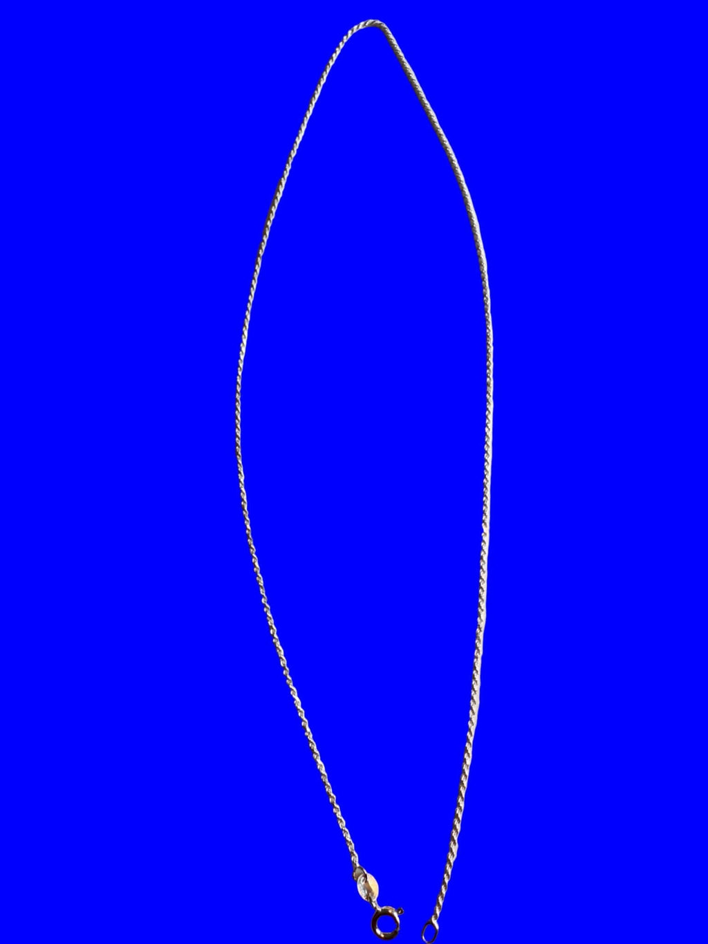 Italy Made Man's Silver Chain — 925 Sterling Silver Rope Chain - NaNaMaLa Boutique