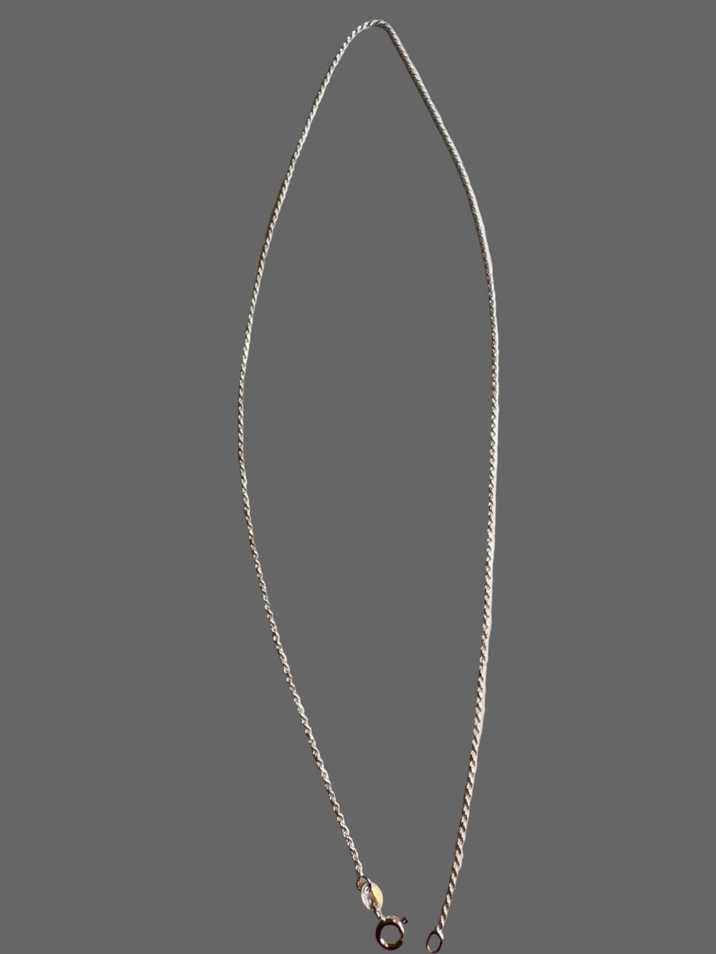 Italy Made Man's Silver Chain — 925 Sterling Silver Rope Chain - NaNaMaLa Boutique