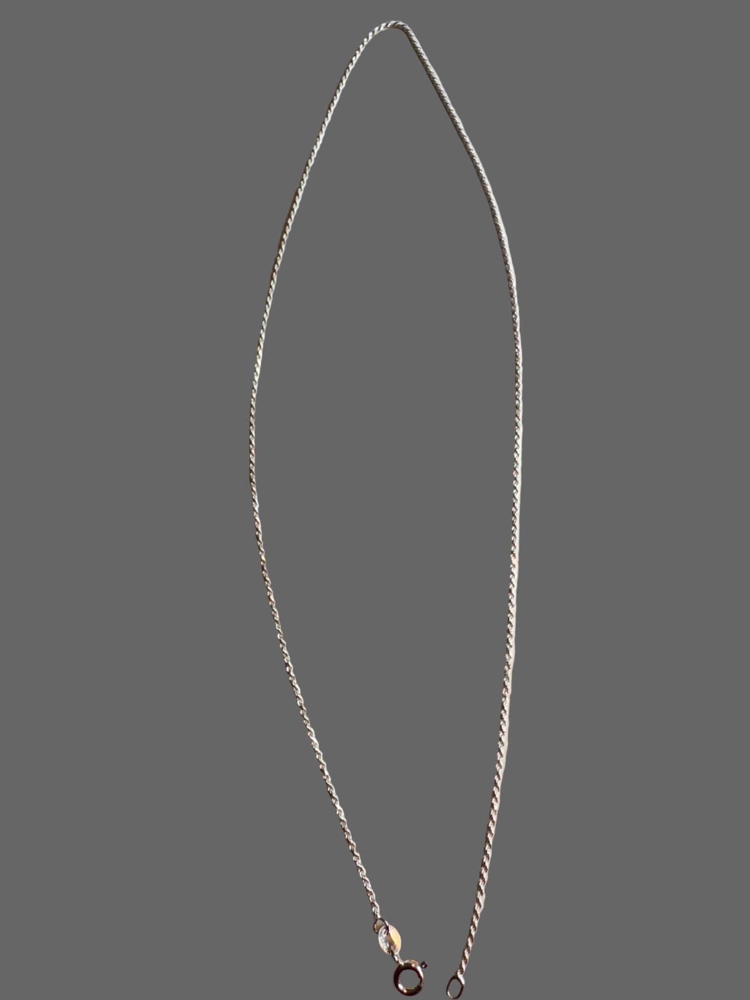Italy Made Man's Silver Chain — 925 Sterling Silver Rope Chain - NaNaMaLa Boutique