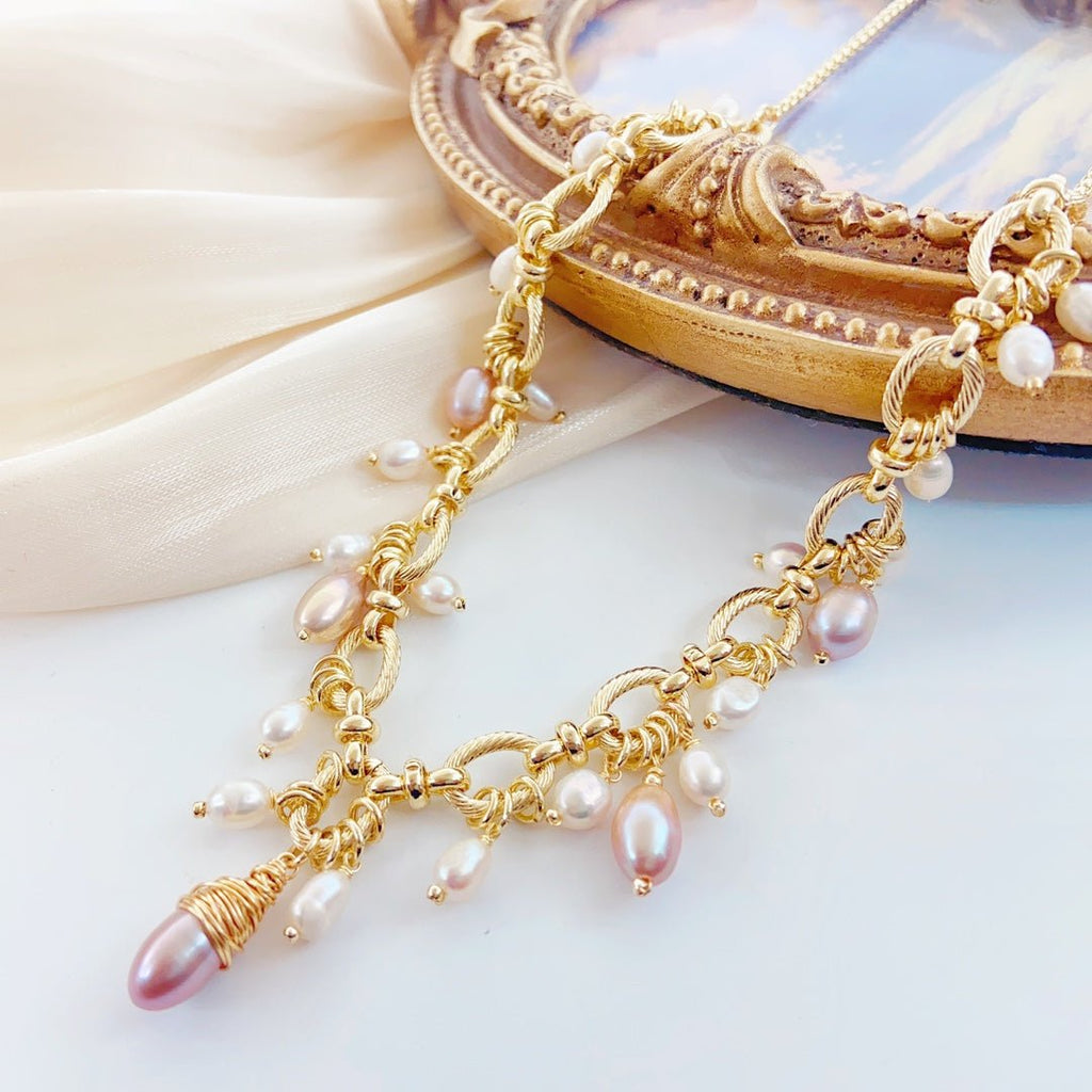 Luminous Glow Pearl Necklace - NaNaMaLa Boutique