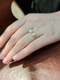 Versatile Dual Pearl Ring - NaNaMaLa Boutique