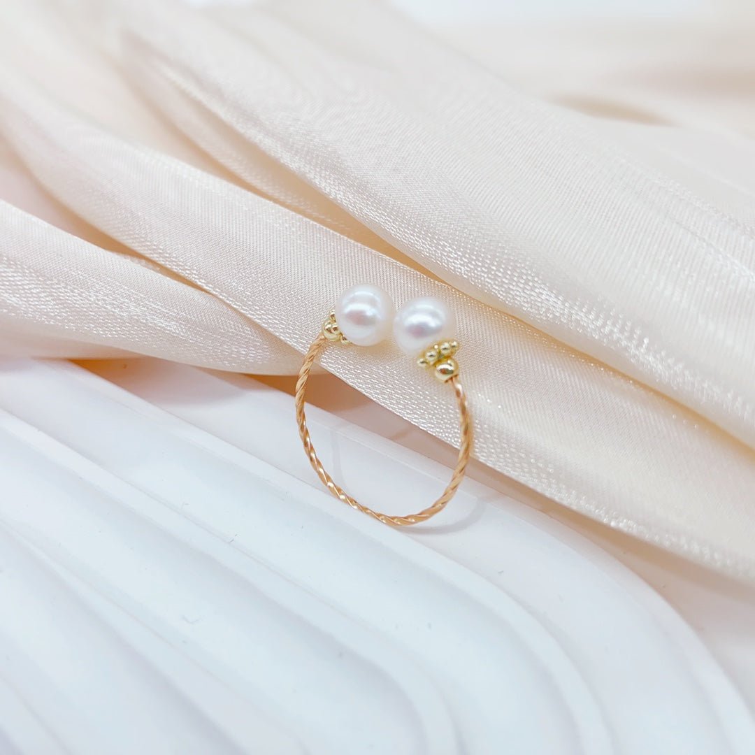 Versatile Dual Pearl Ring - NaNaMaLa Boutique