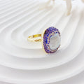 Violet Harbor Pearl Ring - NaNaMaLa Boutique